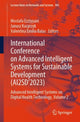 Book cover of: International Conference on Advanced Intelligent Systems for Sustainable Development (AI2SD’2023). By: Mostafa Ezziyyani