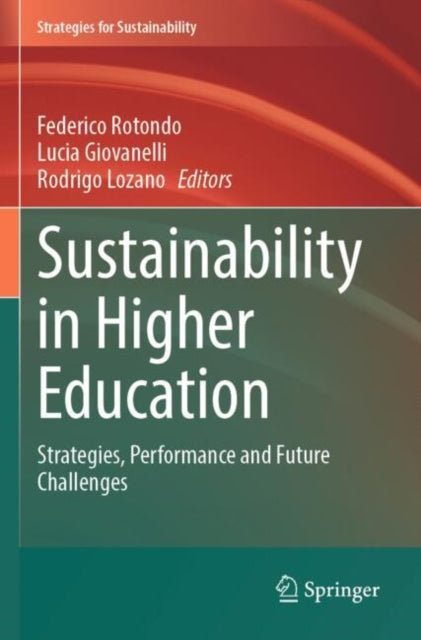 Book cover of: Sustainability in Higher Education