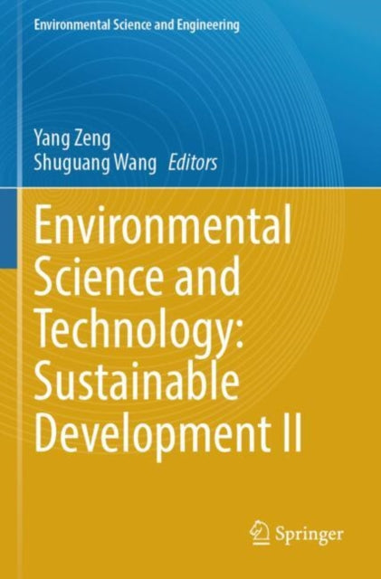 Book cover of: Environmental Science and Technology: Sustainable Development II