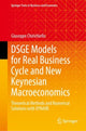 Book cover of: DSGE Models for Real Business Cycle and New Keynesian Macroeconomics