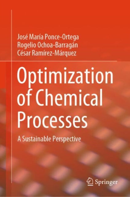 Book cover of: Optimization of Chemical Processes
