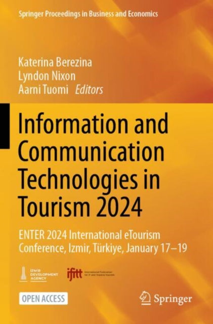 Book cover of: Information and Communication Technologies in Tourism 2024