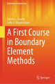 Book cover of: First Course in Boundary Element Methods. By: Steven L. Crouch