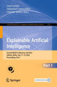 Book cover of: Explainable Artificial Intelligence. By: Luca Longo