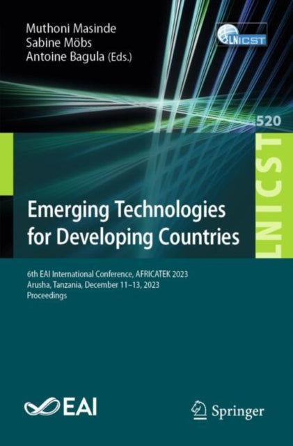 Book cover of: Emerging Technologies for Developing Countries. By: Muthoni Masinde