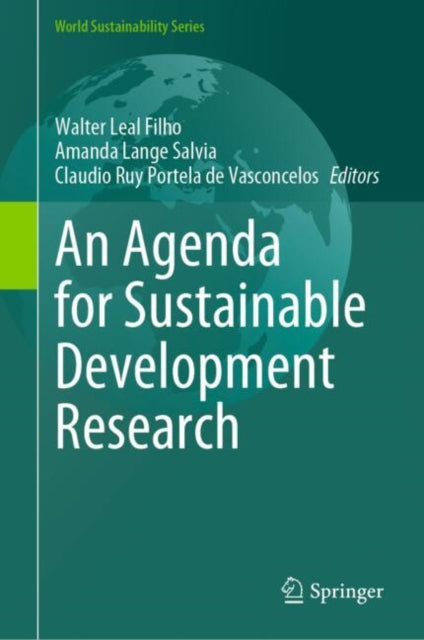 Book cover of: Agenda for Sustainable Development Research. By: Walter Leal Filho