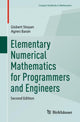 Book cover of: Elementary Numerical Mathematics for Programmers and Engineers. By: Gisbert Stoyan