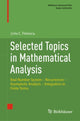 Book cover of: Selected Topics in Mathematical Analysis. By: Liviu C. Florescu