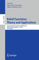 Book cover of: Belief Functions: Theory and Applications. By: Yaxin Bi