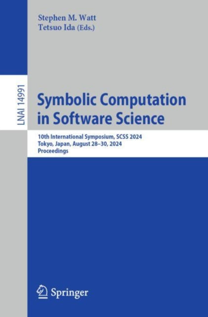 Book cover of: Symbolic Computation in Software Science. By: Stephen Watt