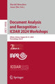 Book cover of: Document Analysis and Recognition – ICDAR 2024 Workshops. By: Marcus Liwicki