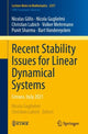 Book cover of: Recent Stability Issues for Linear Dynamical Systems. By: Nicola Guglielmi