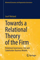 Book cover of: Towards a Relational Theory of the Firm