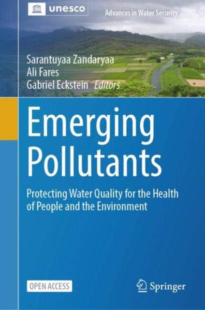 Book cover of: Emerging Pollutants. By: Sarantuyaa Zandaryaa