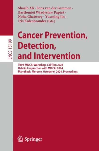 Book cover of: Cancer Prevention, Detection, and Intervention. By: Sharib Ali