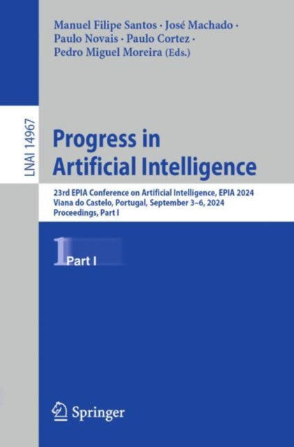Book cover of: Progress in Artificial Intelligence. By: Manuel Filipe Santos