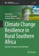 Book cover of: Climate Change Resilience in Rural Southern Africa. By: Mark Matsa