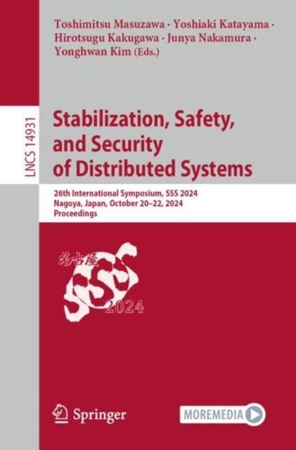 Book cover of: Stabilization, Safety, and Security of Distributed Systems. By: Toshimitsu Masuzawa