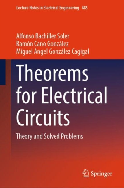 Book cover of: Theorems for Electrical Circuits. By: Alfonso Bachiller Soler