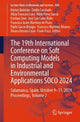 Book cover of: 19th International Conference on Soft Computing Models in Industrial and Environmental Applications SOCO 2024