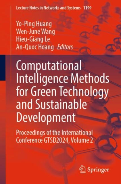 Book cover of: Computational Intelligence Methods for Green Technology and Sustainable Development