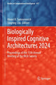 Book cover of: Biologically Inspired Cognitive Architectures 2024