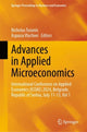 Book cover of: Advances in Applied Microeconomics. By: Nicholas Tsounis