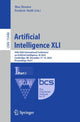 Book cover of: Artificial Intelligence XLI. By: Max Bramer