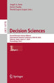 Book cover of: Decision Sciences. By: Angel A. Juan