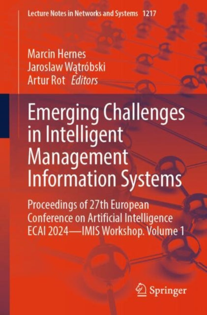 Book cover of: Emerging Challenges in Intelligent Management Information Systems. By: Marcin Hernes
