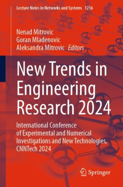 Book cover of: New Trends in Engineering Research 2024. By: Nenad Mitrovic