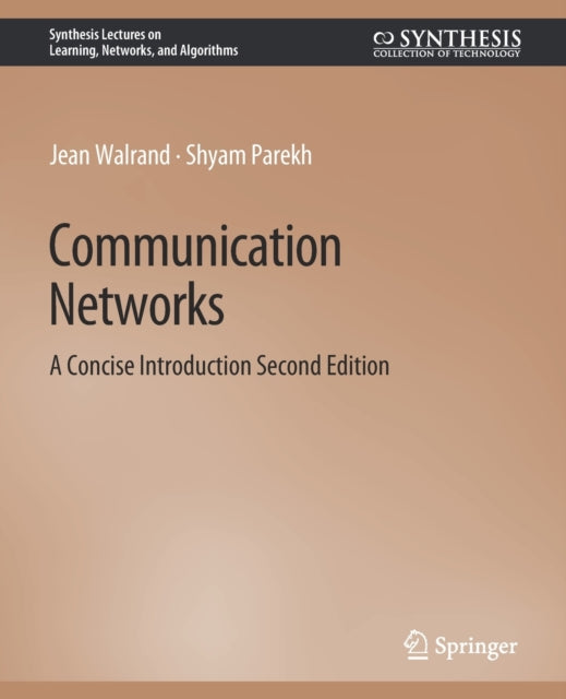 Book cover of: Communication Networks. By: Jean Walrand