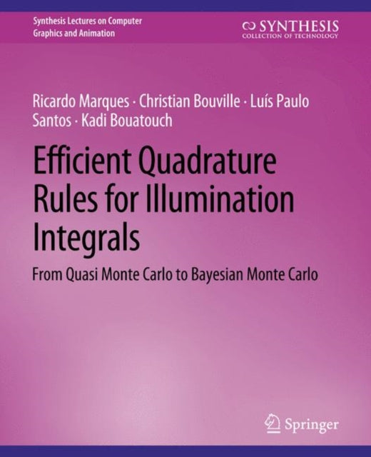 Book cover of: Efficient Quadrature Rules for Illumination Integrals. By: Ricardo Marques