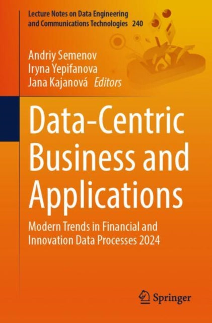 Book cover of: Data-Centric Business and Applications. By: Andriy Semenov