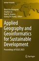 Book cover of: Applied Geography and Geoinformatics for Sustainable Development. By: Wuttichai Boonpook