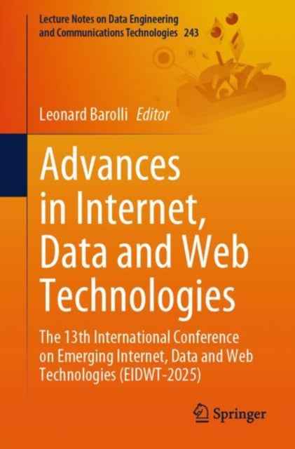 Book cover of: Advances in Internet, Data and Web Technologies