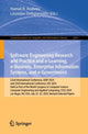 Book cover of: Software Engineering Research and Practice and e-Learning, e-Business, Enterprise Information Systems, and e-Government