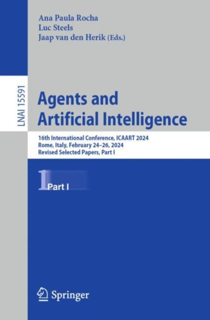 Book cover of: Agents and Artificial Intelligence