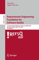 Book cover of: Requirements Engineering: Foundation for Software Quality