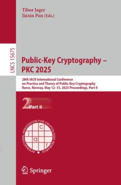 Book cover of: Public-Key Cryptography – PKC 2025