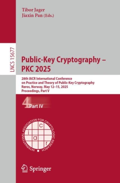 Book cover of: Public-Key Cryptography – PKC 2025
