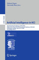 Book cover of: Artificial Intelligence in HCI