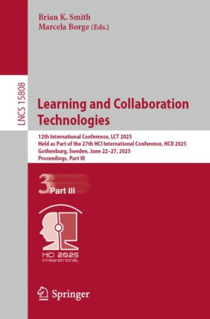 Book cover of: Learning and Collaboration Technologies