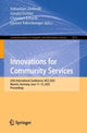 Book cover of: Innovations for Community Services