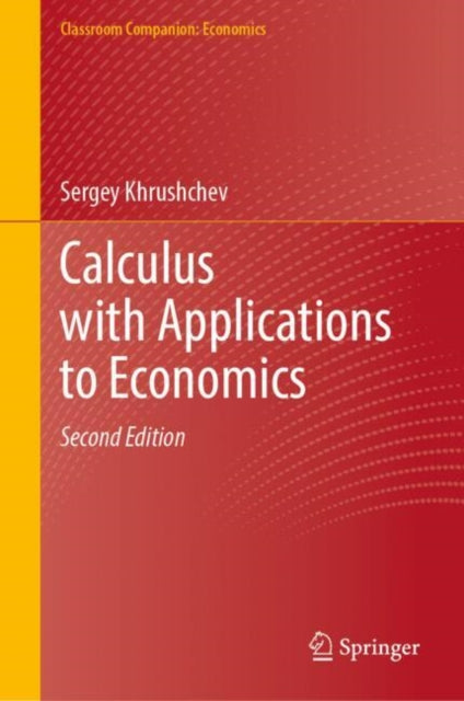Book cover of: Calculus with Applications to Economics