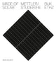 Book cover of: Made of Solar (English language edition). By: Daniel Mettler