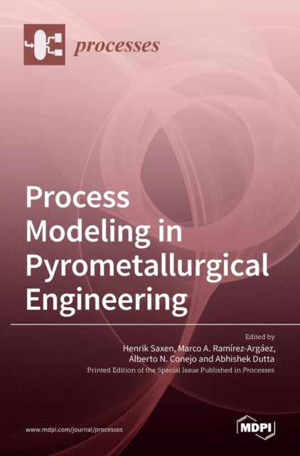 Book cover of: Process Modeling in Pyrometallurgical Engineering. By: Henrik Saxen