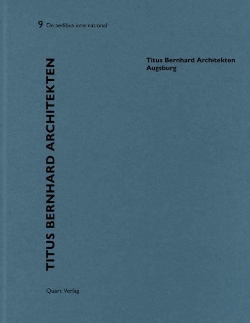Book cover of: Titus Bernard: De aedibus international