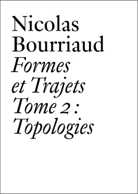Book cover of: Nicolas Bourriaud
