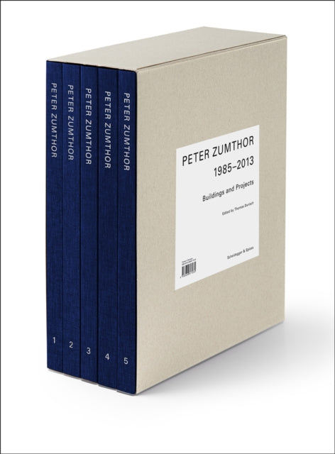 Book cover of: Peter Zumthor 1985–2013. By: Durisch ZUMTHOR